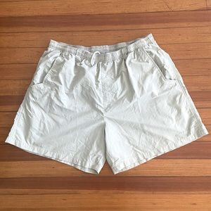 Men’s Khaki Columbia Athletic Shorts